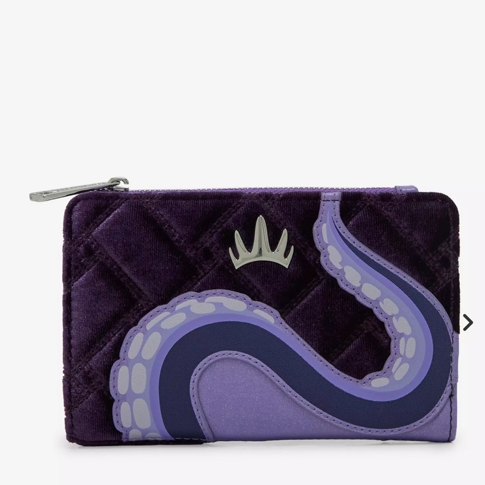 Loungefly Disney The Little Mermaid Ursula Velvet Zip
Wallet -BoxLunch Exclusive